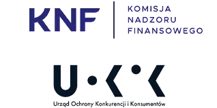 Zgodność z wymogami KNF i UOKiK.